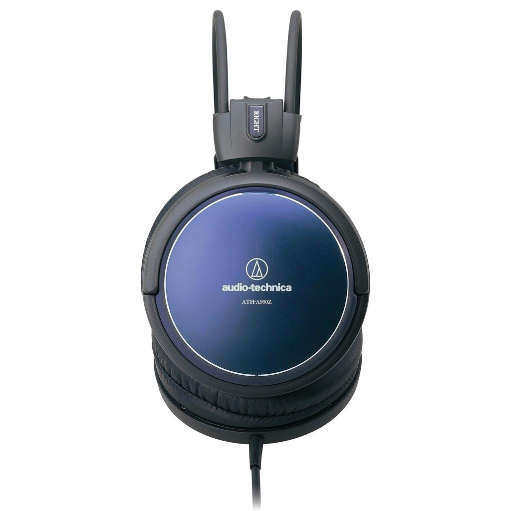 Audio Technica ART MONITOR Headphones, High-Resolution Audio Compatible, ATH-A900Z, Black