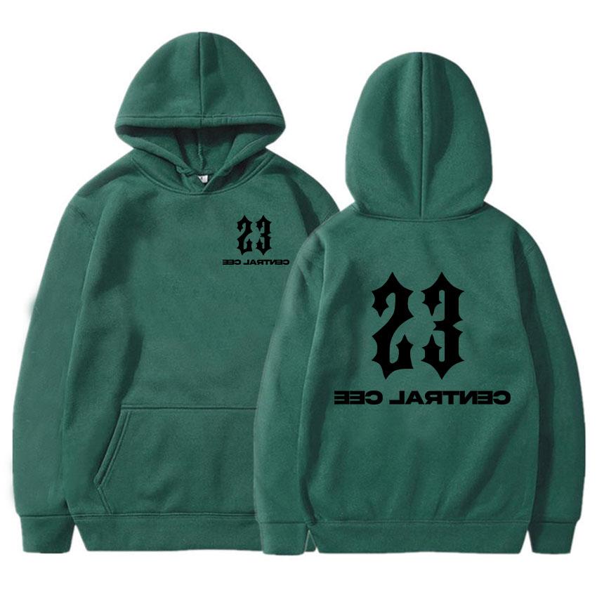 23 Central Cee Print Hoodies KAN GEEN GROOTSHEID GEHAST WORDEN Nieuw Album Sweatshirts 2025 Mode Hip Hop Streetwear Unisex Herenkleding