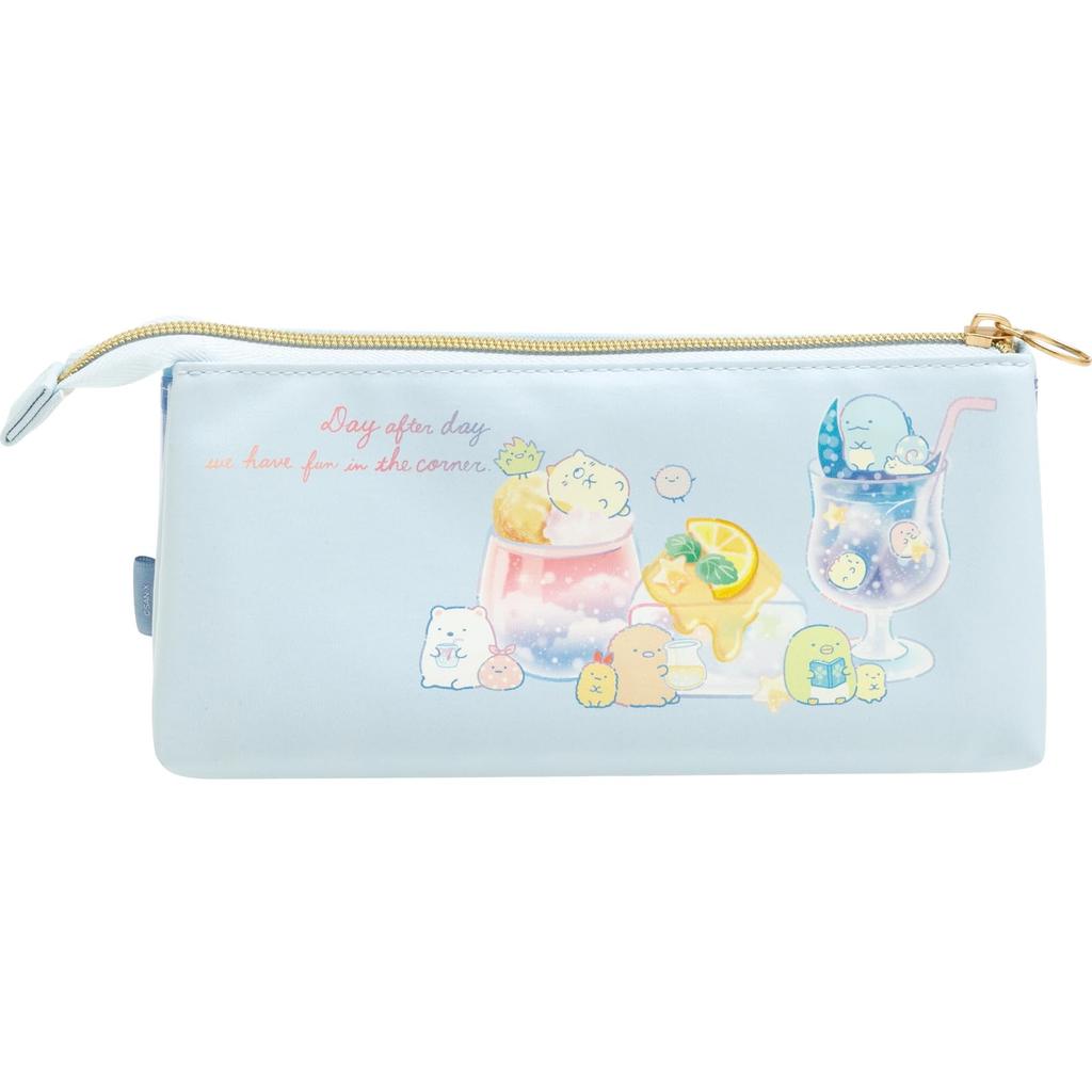 Sumikkogurashi Pen Pouch PT14902 San-X Three-Pocket