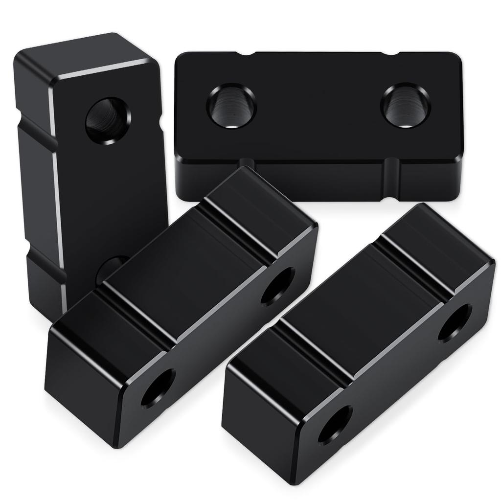 TRZX 1/14 Scale Tamiya RC Truck Scania MAN Upgrade Parts: Height Adjustment Pads for Raising the RC Rear Axle Suspension