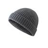 Hat knitted hat women's autumn and winter trendy brand core-spun yarn cold hat men's yuppie melon skin headhat