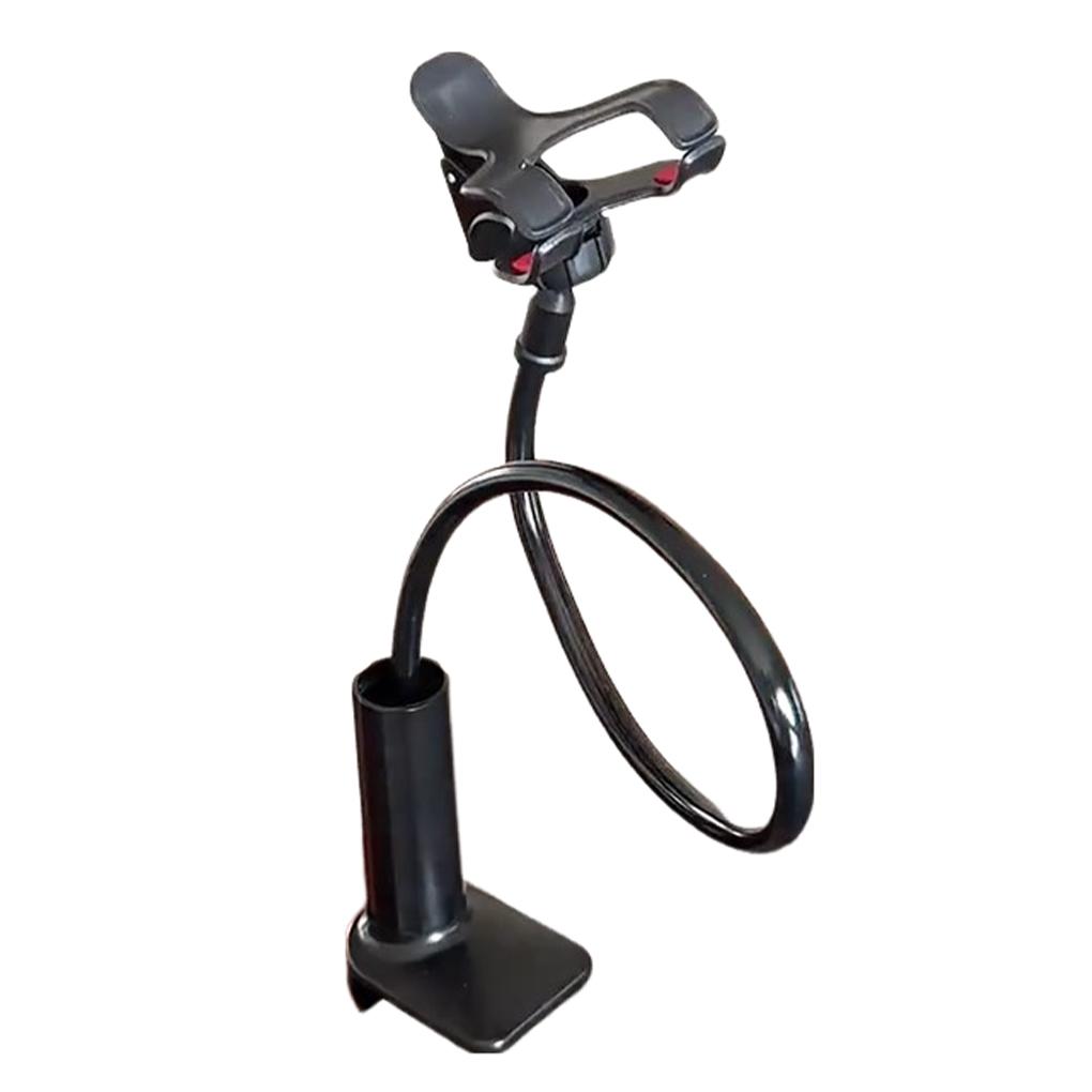 

Ленивый регулируемый держатель для мобильного телефона, портативный гибкий держатель для сотового телефона, универсальная настольная подставка, крепление для телефона на стол чёрный