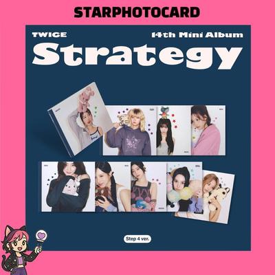 [ΔΙΑΘΕΣΙΜΟ] TWICE - 14ο Μίνι Άλμπουμ STRATEGY STEP4 Έκδοση.