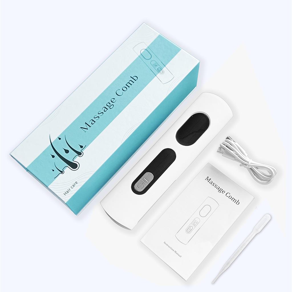 Red Light Penetration Repair Hair Follicles Electric Hair Combs Ems Hair Growth Comb Massage Comb