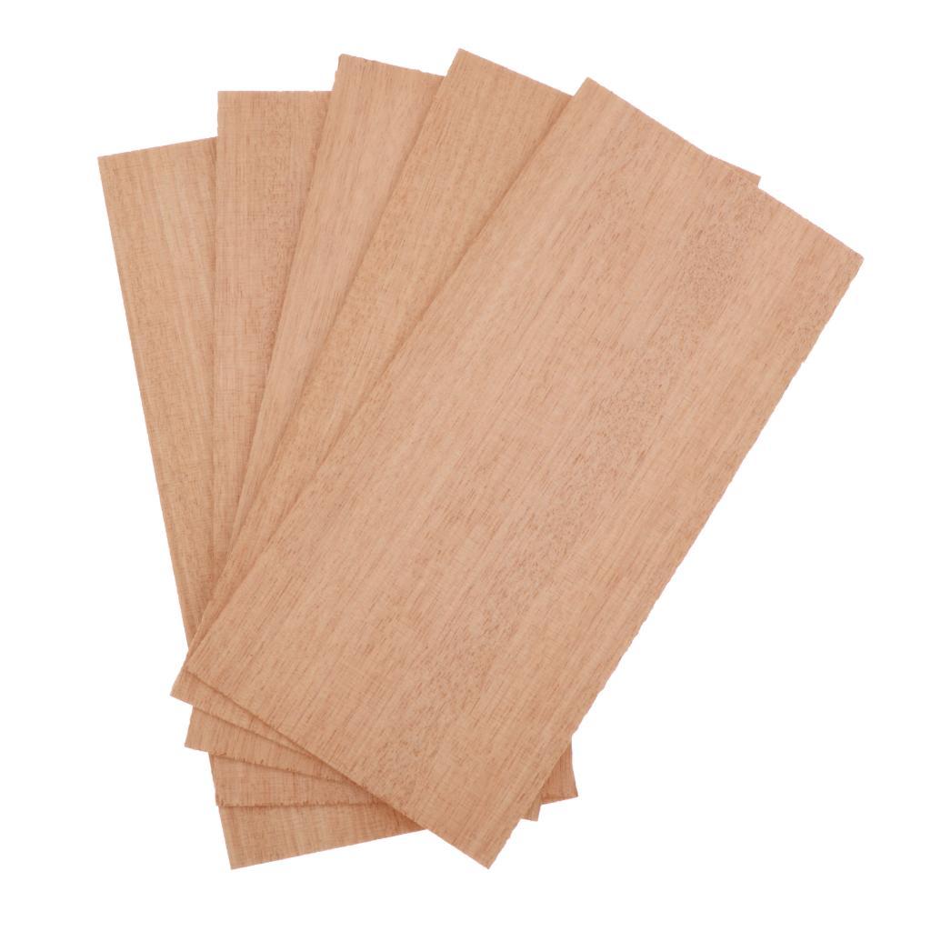 5 Pieces of guitar Plate Veneer Sheet DIY Luthier Supply Tool