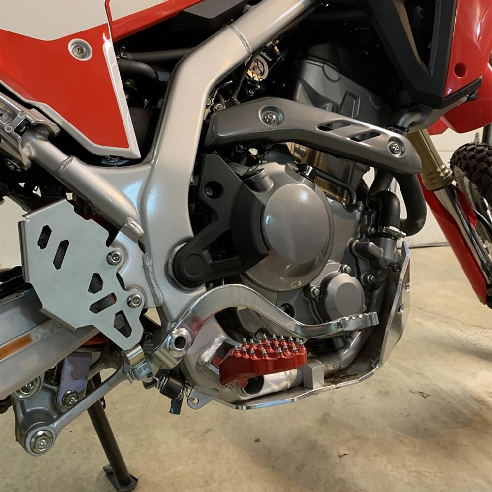 Motorcycle Front Rider Footrests Foot Rests Footpegs Pedal For Honda CRF300L CRF 300L CRF300 Rally CRF 300 L 2022 Accessories