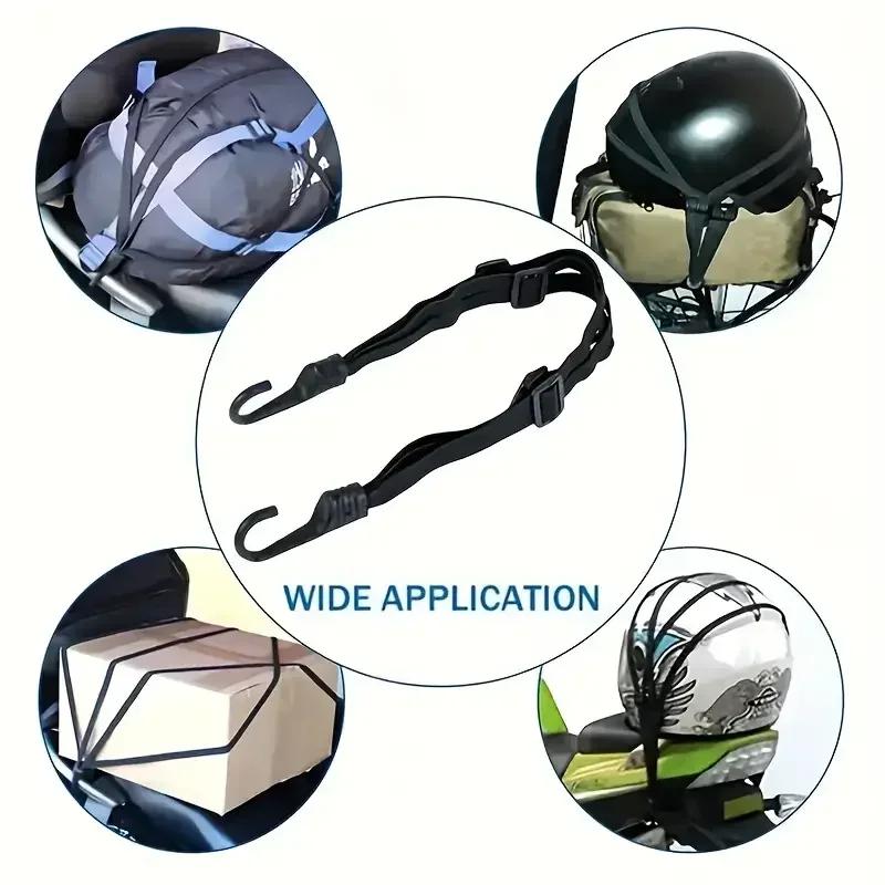 Multifunctional Motorcycle Helmet Strap Electric Bicycle Helmet Rear Box Seat Fixed Strap Luggage Bicycle Helmet Fixing Rope