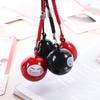 Water Bells Red Maneki Neko Bag Pendants Keyring Bells Pendant Japan Daruma Lucky Cat Keychains