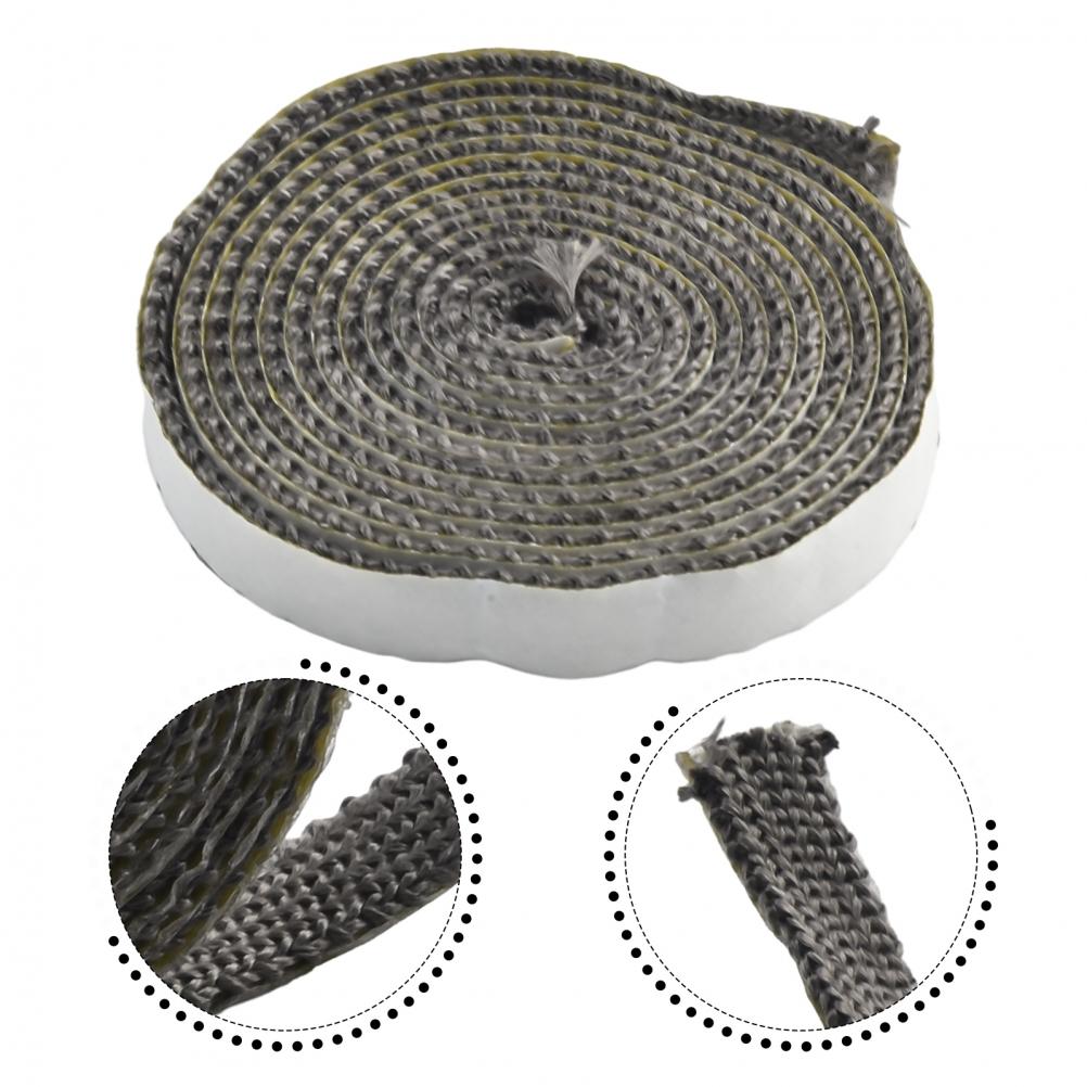 Premium Black Stove Rope Resistant To Thermal Shock for Kiln Seals