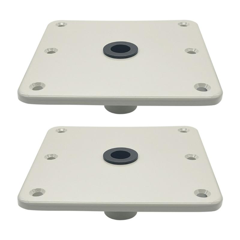 Marine Grade Aluminum Alloy Boat Seating Base Suitable for Fishing Boats Canoes Various Watercrafts Enhanced Comfortable
