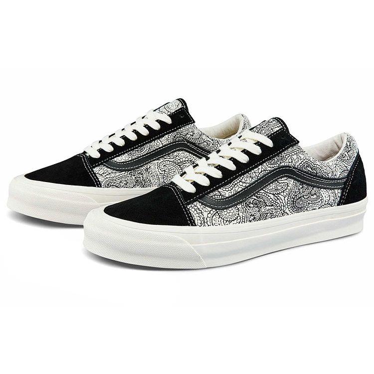 Vans OG Old Skool LX Dragon Paisley Unisex Sneakers Black VN0A4P3XB54