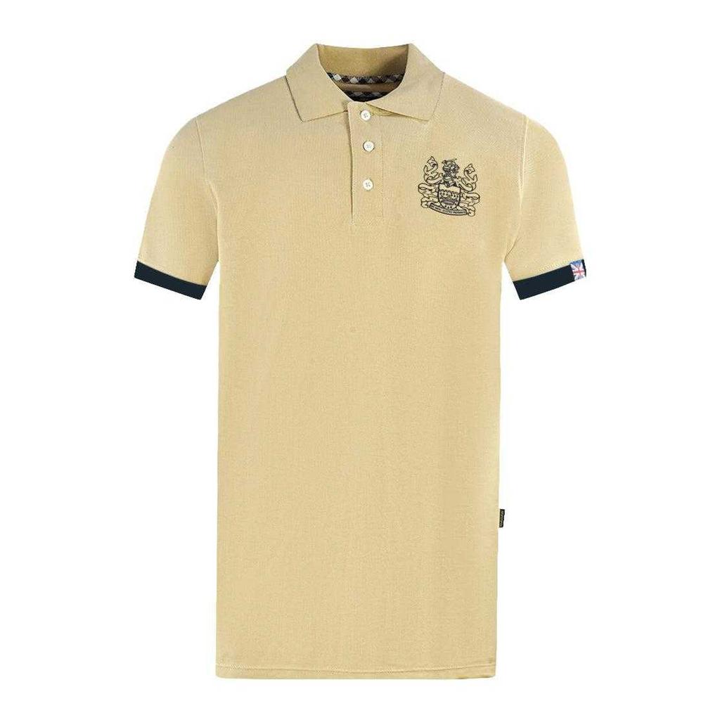 Aquascutum Unisex Adult Branded Collar Polo Shirt