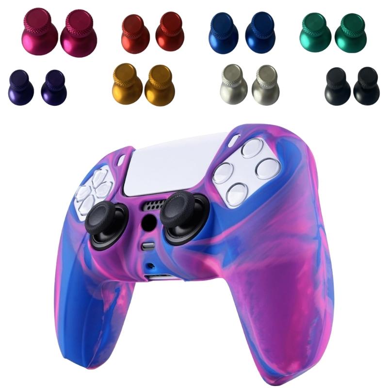 2Pcs Fit for Game Console Controller Replacement Repair Accessory Joystick Rocker Cover Mushroom Caps Analog Grips Stick