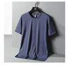 Men's Plus Size Quick-drying Ice Silk Short Sleeve Sports T-shirt