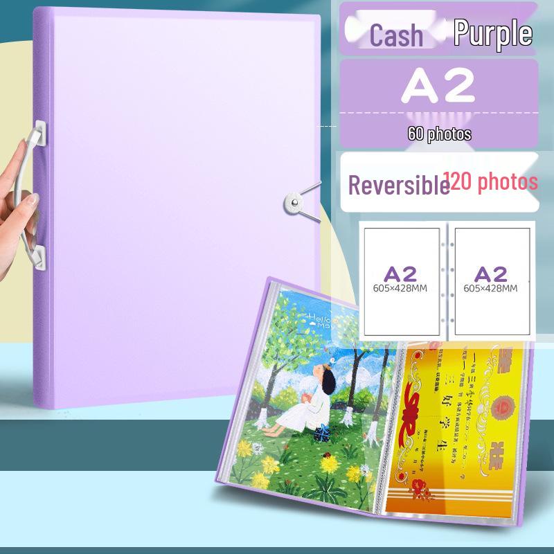 Kunst- und Skizzenkollektion für Kinder: 2 Fotoalben, Aufbewahrung für Zeichnungen, Klammern für Papier/Poster, 3 Malbücher