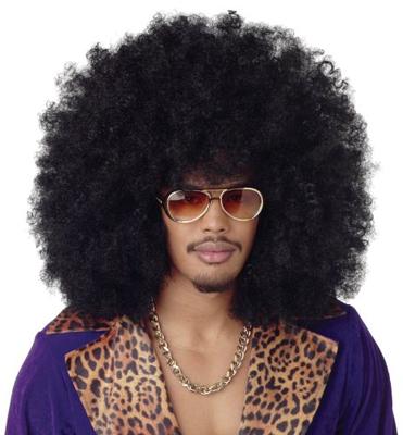 California Costumes Super Jumbo Afalo Wig - Black (Product Number 70217)