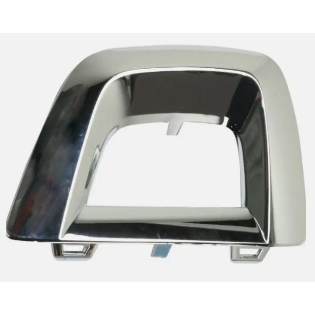 Compatible with Mercedes-Benz GLC X253: Set of 4 Small Square Lower Grille Bright Frames