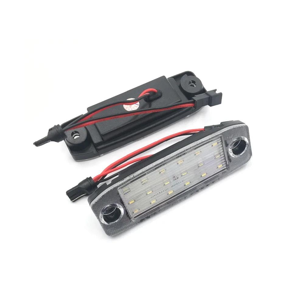 

Светодиодные фонари подсветки номерного знака Лампа Для Hyundai Sonata YF 10MY GF 10 Белые фонари номерного знака Для Kia Sportage