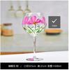 Hand-painted Champagne Wine Glasses Colored Tall Glass Cup Crystal Glass Red Wine Cup Home High-end Cocktail Beer Goblet Glasses