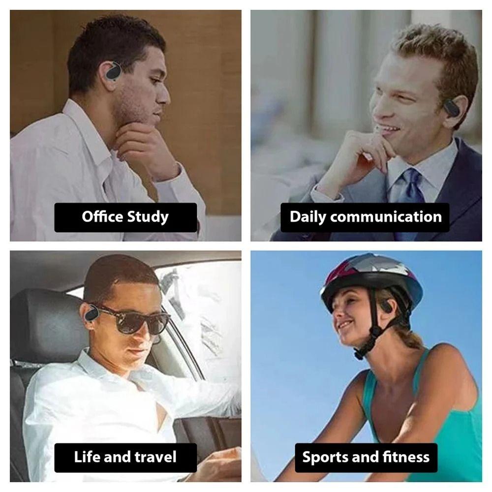 HiFi Sound Wireless Headphones Bluetooth 5.3 TWS Headsets Bluetooth Earphones Business Meetings