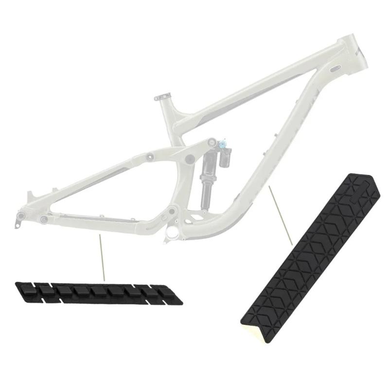 Road Bike Frames Protectors Bicycles Frames Chain Silicones Protective Guard Pad for Bicycles Frames