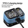 High Lumen LED Headlamp for Climbing & Fishing - Long Battery Life, Strong Light, Motion Sensor.