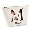 Pouch - Maeva - Toilet Bag - 100% Cotton - Zipped - Beige