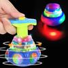 3pieces Gyroscope Toy Spinnings Tops 3pack/lot Wooden Autisms 3pcs Light Up Popular For Favors And Prizes Autisms