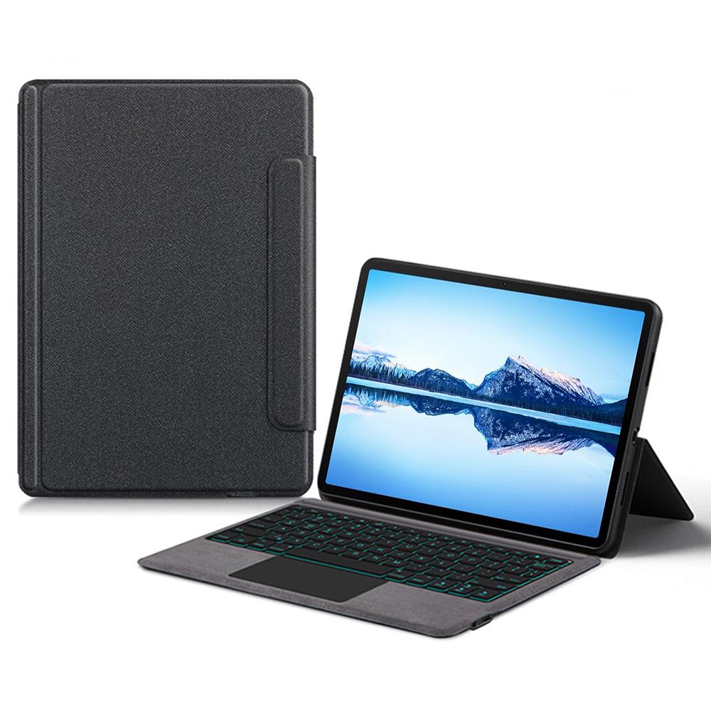 

For Huawei Qingyun C7 (2nd Gen) Leather Case+Touchpad Bluetooth-Compatible Keyboard with Backlit A