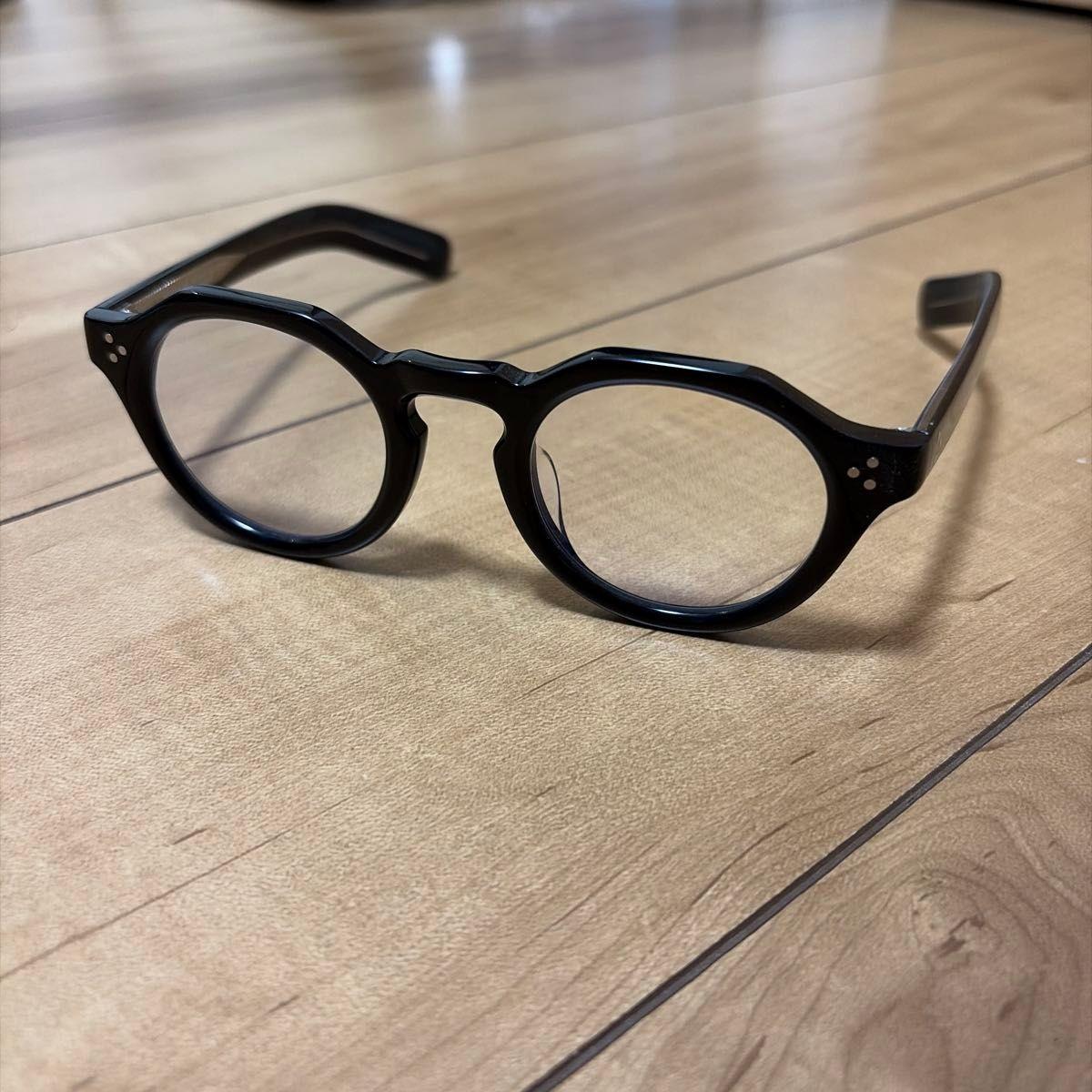 Used Zoff ZF231G09A Crown Panto Black Bold Frame