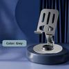Phone Stand 360° Rotation Mobile Phone Holder All Metal Aluminum Universal Bracket Folding Double Shaft Design Stable Anti Fall