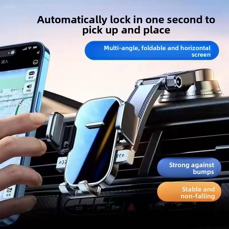 Držák do auta na palubní desku s přísavkou Navigační multifunkční držák na telefon do auta