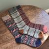 Bananasisters Gretel Nordic Wool Knit Socks (3 colors)