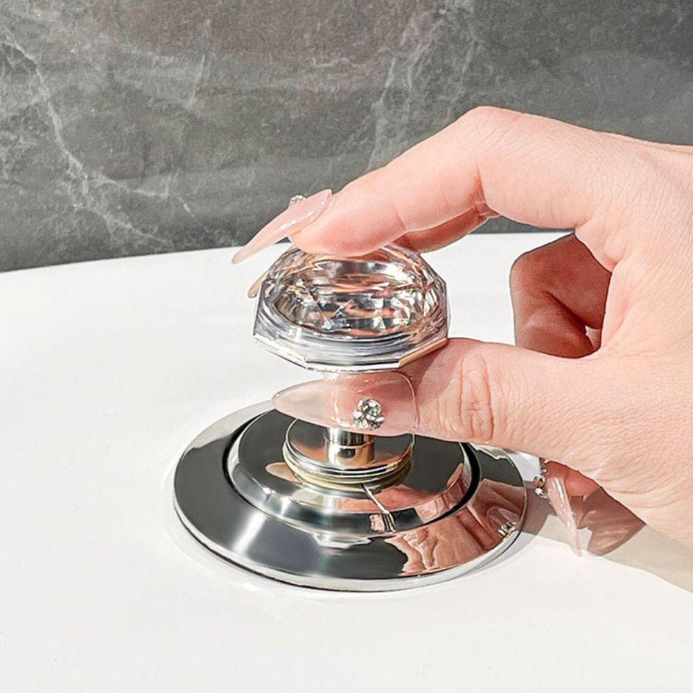 

PET and ABS Toilet Press Assist Self-adhesive Shape Button Closet прозорий