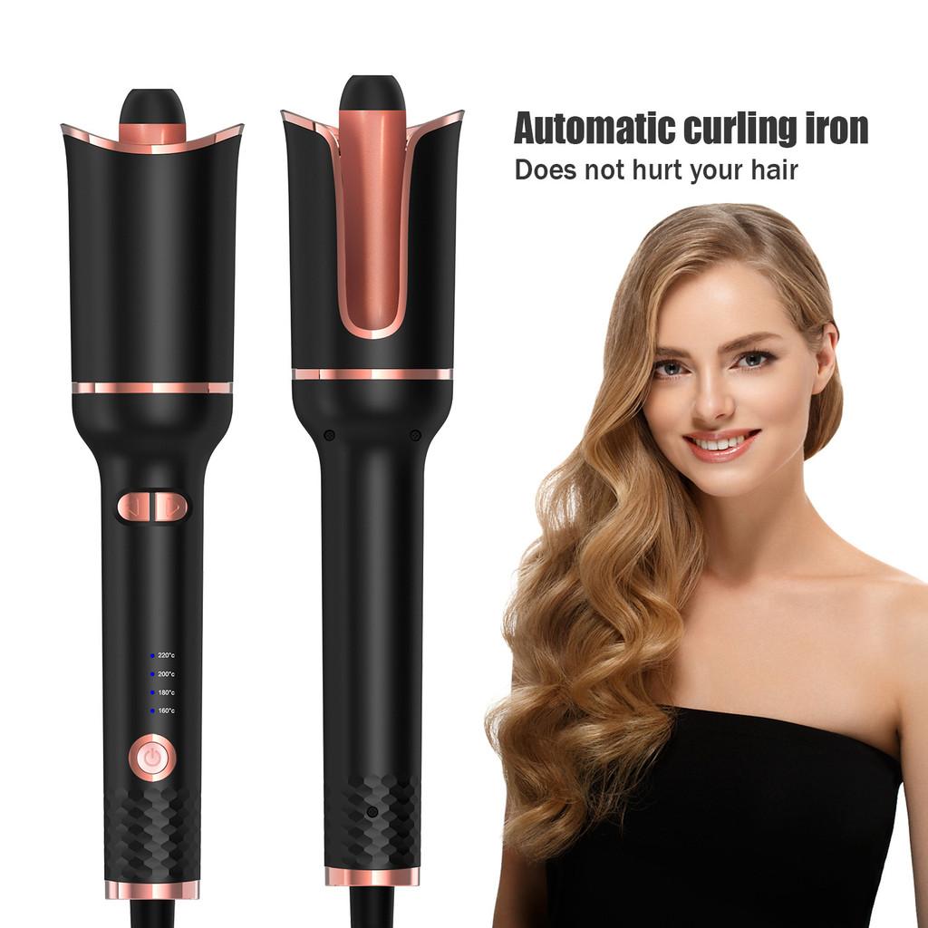 Electric Automatic Curler For Gorgeous Rose Curls With Ionic Technology And 10 Heat Settings For All Hair Types