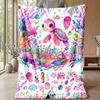 Underwater Fantasy World 4 Theme blanket Lightweight Warm Flannel Blanket Decorative Throw Blanket for Home Decoration