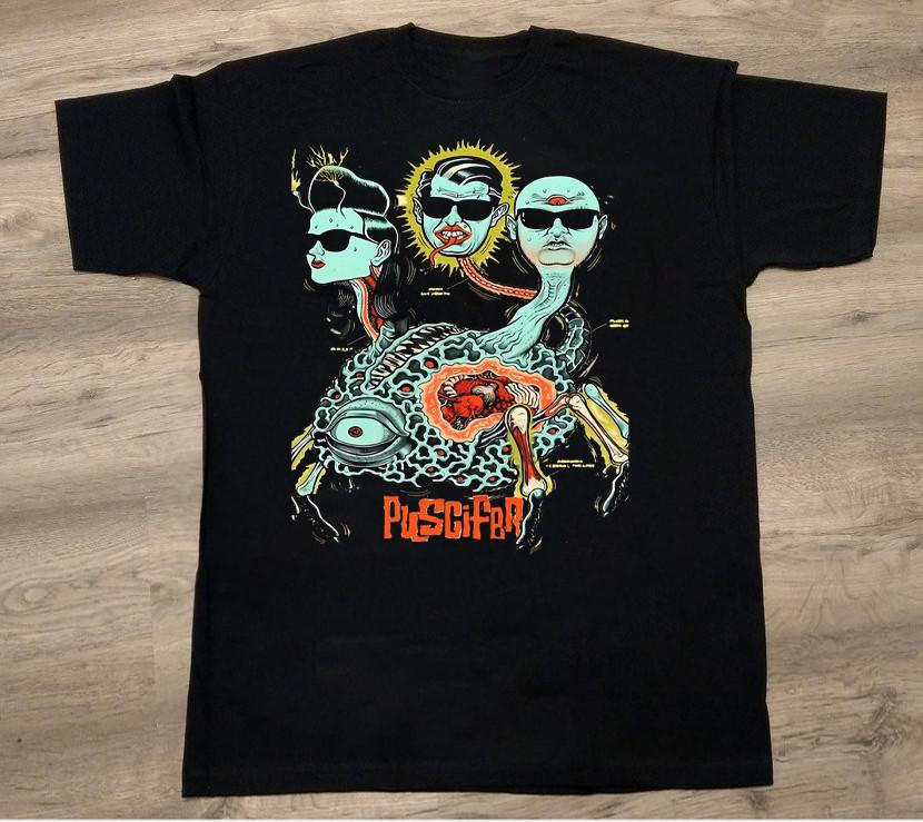 Puscifer Black Cotton SHirt Full size S-5XL Unisex CL518 S разноцветный