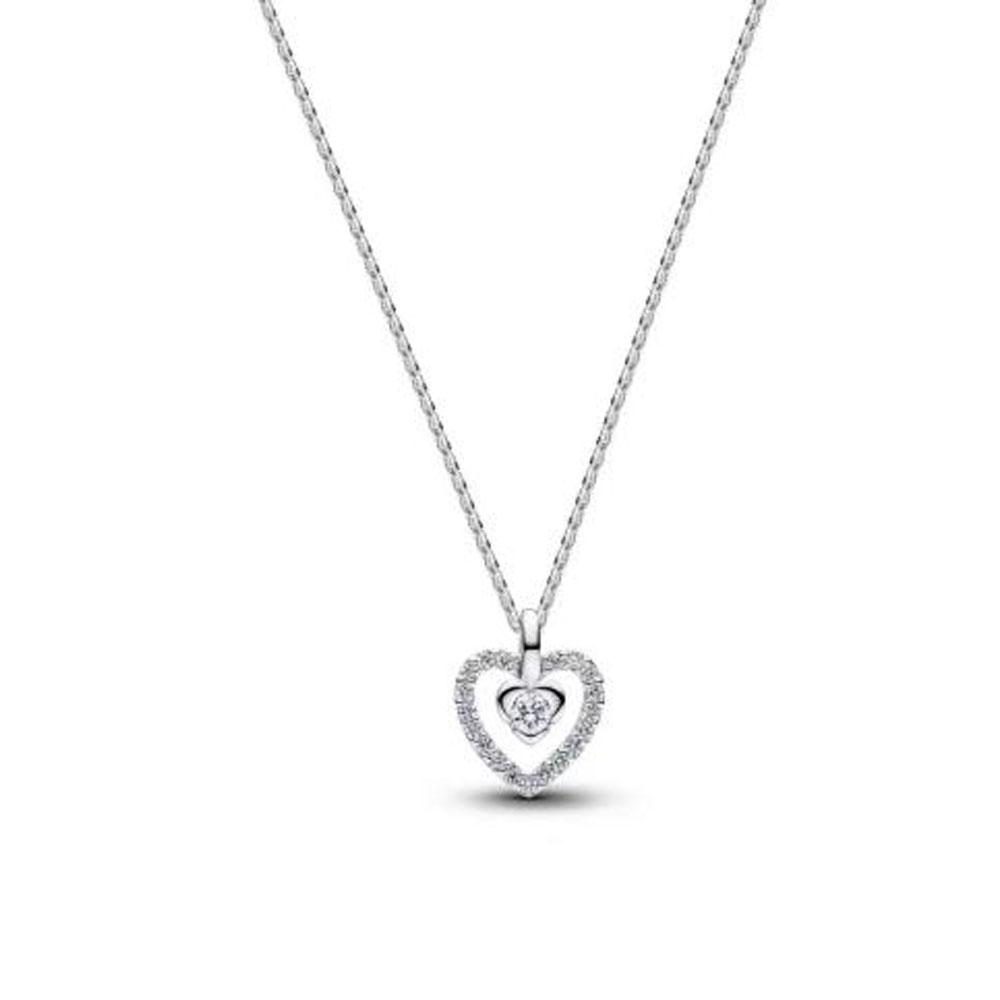 925 Silver,Heart-Shaped,Butterfly, Pentagram, Necklace, Suitable for Exquisite Jewelry Gifts for European Women