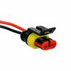 10Kit 2 Pin Way Car SUV Waterproof Electrical Cable Connector Plug with Wire AWG