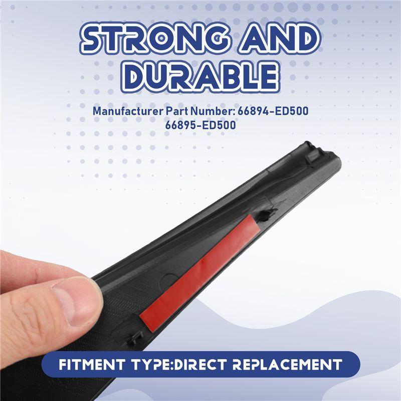 L36A-Car Front Windshield Wiper Side Trim Cover Water Deflector Cowl Plate Left Right Fit For Nissan Qashqai J10 2008-2015
