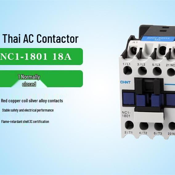 Chint NC1 AC/DC Schütz-Serie: Modelle 0910, 1210, 1810, 2510, 3210 (220V, 380V, DC 24V)
