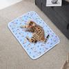 Portable Pet Cooling Pad Cool Mat Dog Beds Sleeping Blanket Breathable Sleeping Kennel Mattress Hot Weather Supplies for Park