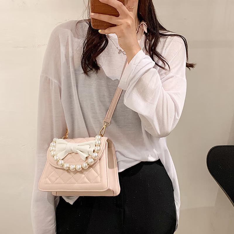 New MARKANGARO PU Diamond Pattern Handbag, Crossbody Bag Regular Women's MK-DWBA1215