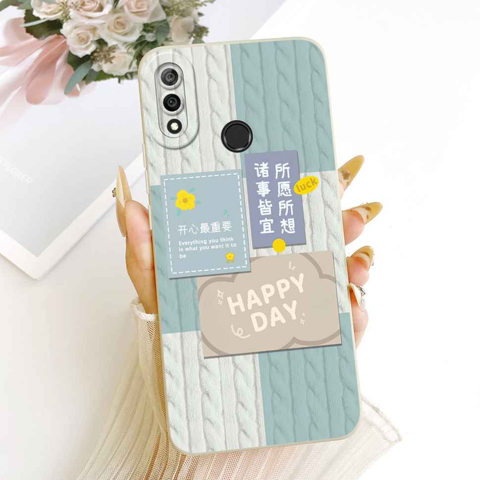 Für Huawei Y9 2019 Hülle Luxuriös Katze Weiches Silikon Handyhülle Für Huawei Y 9 Y9 (2019) JKM-LX1 JKM-LX2 Schutz-Rückseite