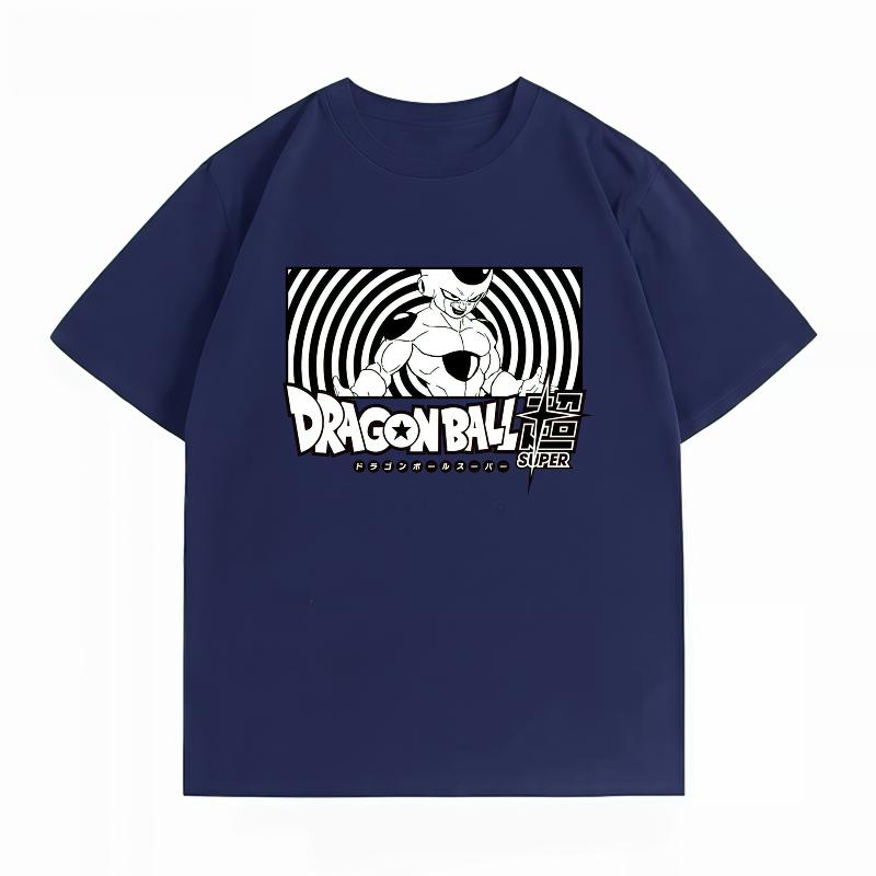 Dragon Ball Super Frieza Print T-Shirt Casual Short Sleeve Cotton Anime Streetwear Unisex's T-Shirt