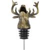 Happyyami 1pc Elk Head Wine Pourer Decorative Bottle Stopper Retro Zinc Alloy Spout for Smooth Pouring Premium Quality Wine Accessory for Bartenders