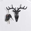 M-Modern-Deer Shape Home Decoration Hook Wall Shelf Wall Hanging Wall Personality Deer Head Wall Key