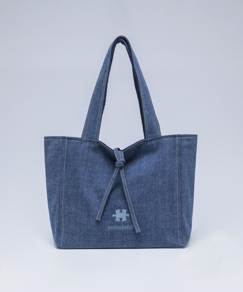 Jedrefeb5 Puzzle Reverse Big Bag Blue