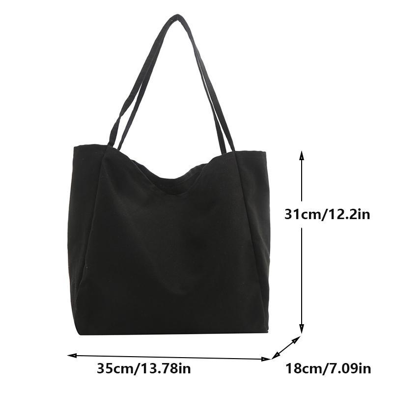 Женские повседневные холщовые сумки через плечо — фото 15