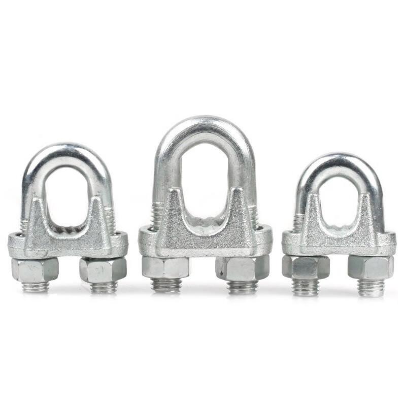 U-Bolt Galvanized Steel Wire Rope Clip